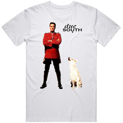 Due South Movie Retro Graphic Unisex Cotton White Classic T Shirt