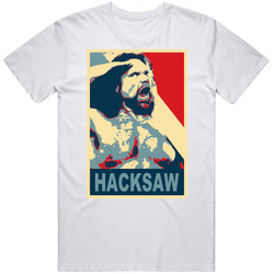 Hacksaw Jim Duggan Wrestling Vintage Hope Retro Graphic Unisex Cotton White Classic T Shirt
