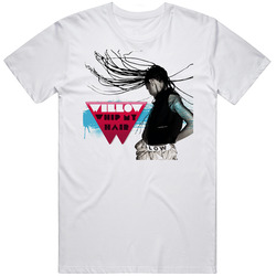 Willow Smith Album Cover Hip Hop Retro Graphic Unisex Cotton White Classic T Shirt