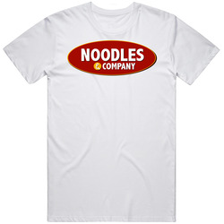 Noodles And Company Cincinnati Retro Graphic Unisex Cotton White Classic T Shirt