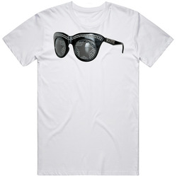 Bootsy Collins Glasses Retro Graphic Unisex Cotton White Classic T Shirt