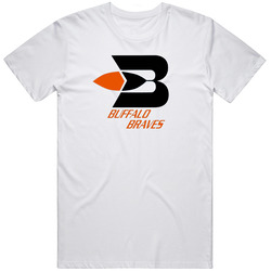 Buffalo Braves Basketball Retro Retro Graphic Unisex Cotton White Classic T Shirt