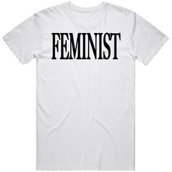 Bold Feminist Girls Retro Graphic Unisex Cotton White Classic T Shirt