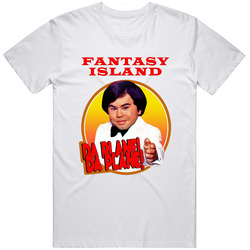 Retro Look Boss Da Plane Fantasy Island Tv Retro Graphic Unisex Cotton White Classic T Shirt