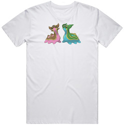 Gastrodon Pokemon Pig In Retro Graphic Unisex Cotton White Classic T Shirt