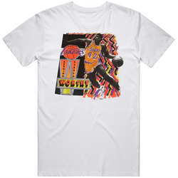 James Worthy Vintage 80's Retro Graphic Unisex Cotton White Classic T Shirt