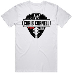 Number One Chris Cornell Legendary Guitarist Bass Guitar Player Fan Retro Graphic Unisex Cotton White Classic T Shirt