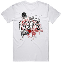 Air  Men W Retro Graphic Unisex Cotton White Classic T Shirt
