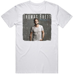 Thomas Rhett Tangled Up Country Music Album Cover Concert Fan Retro Graphic Unisex Cotton White Classic T Shirt