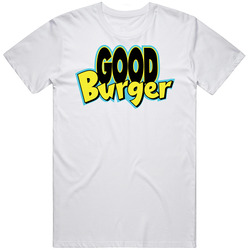 Good Burger Movie Fictional Restaurant Logo Retro Graphic Unisex Cotton White Classic T Shirt