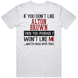 If You Don't Like Alton Brown Then You Won't Like Me Minnesota Baseball Fan Retro Graphic Unisex Cotton White Classic T Shirt