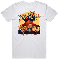 The Halloween Tree Scary Kids Movie Halloween Retro Graphic Unisex Cotton White Classic T Shirt