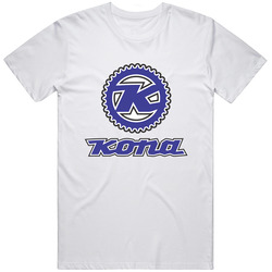 Kona Retro Graphic Unisex Cotton White Classic T Shirt