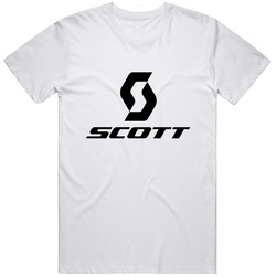 Scott Retro Graphic Unisex Cotton White Classic T Shirt