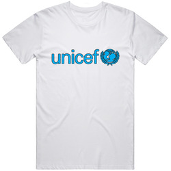 New Unicef United Nation Logo Vintage Standard Adult White T- S To 5xl Retro Graphic Unisex Cotton White Classic T Shirt