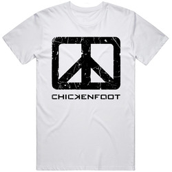Chickenfoot Rock Band Vintage Standard Adult White T- S To 5xl Retro Graphic Unisex Cotton White Classic T Shirt
