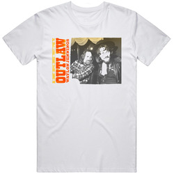 Waylon Willie Outlaw Country Music Retro Graphic Unisex Cotton White Classic T Shirt