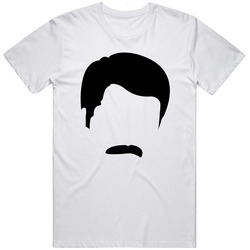 The Ron Retro Graphic Unisex Cotton White Classic T Shirt