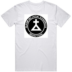 Sam Black Church 2200x3000 Retro Graphic Unisex Cotton White Classic T Shirt