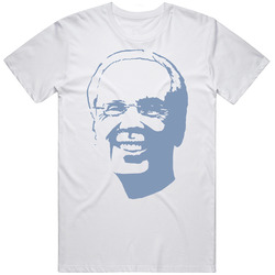Roy Williams College Basketball Retro Graphic Unisex Cotton White Classic T Shirt