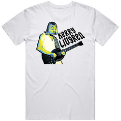 Kerry Livgren Guitarist Retro Graphic Unisex Cotton White Classic T Shirt