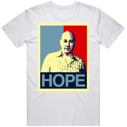 Runkel Hope Californication Retro Graphic Unisex Cotton White Classic T Shirt