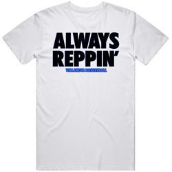 Villanova Basketball Fan Always Reppin Retro Graphic Unisex Cotton White Classic T Shirt