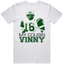 Vinny Testaverde Jets Football Classic Retro Graphic Unisex Cotton White Classic T Shirt