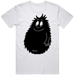 Barbapapa Cartoon Retro Retro Graphic Unisex Cotton White Classic T Shirt