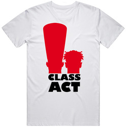 Class Act Kid N Play Movie Retro Graphic Unisex Cotton White Classic T Shirt