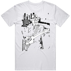 Merle Haggard country concert (2).jpg Retro Graphic Unisex Cotton White Classic T Shirt
