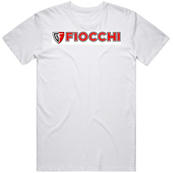 Fiocchi Italian JOE Retro Graphic Unisex Cotton White Classic T Shirt