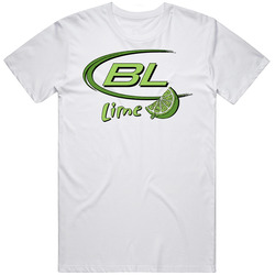 Budlight Lime Beer Retro Graphic Unisex Cotton White Classic T Shirt