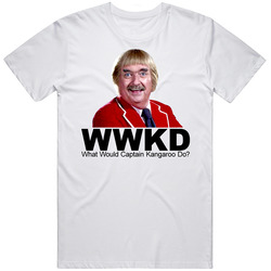 Captain Kangaroo Kids Retro Graphic Unisex Cotton White Classic T Shirt