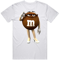 Mm Candy Meet Ms Brown Sexy And You Know It Retro Graphic Unisex Cotton White Classic T Shirt
