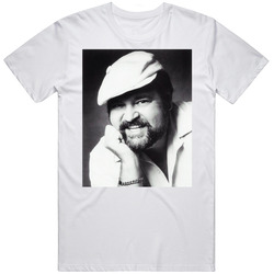 Dom Deluise Movie Comedic Star Retro Graphic Unisex Cotton White Classic T Shirt Dom Deluise Movie Comedic Star Retro Graphic Unisex Cotton White Classic T Shirt