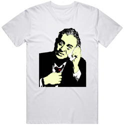 Rodney Dangerfield Comedian Retro Graphic Unisex Cotton White Classic T Shirt