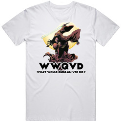 Wwqvd What Would Quinlan Vos Do Retro Graphic Unisex Cotton White Classic T Shirt