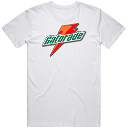 Gatora Retro Graphic Unisex Cotton White Classic T Shirt
