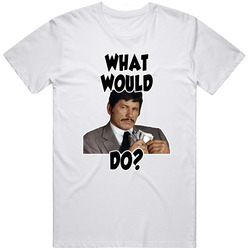 Charles Bronson Death Wish Retro Graphic Unisex Cotton White Classic T Shirt
