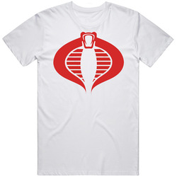 New Hot Design Gi Joe Cobra 80s Cartoon Retro New From Us Retro Graphic Unisex Cotton White Classic T Shirt