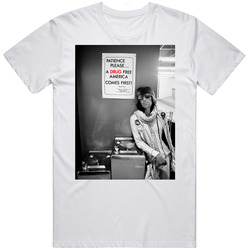 Patience Retro Graphic Unisex Cotton White Classic T Shirt