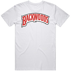 Backwoods Retro Graphic Unisex Cotton White Classic T Shirt