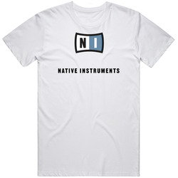 Native Instruments Music  3 Retro Graphic Unisex Cotton White Classic T Shirt