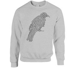 Edgar Allen Poe The Raven Poem sweater Crewneck Sweatshirt