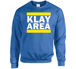 Klay Area Thompson Golden State Basketball Player Fan sweater Crewneck Sweatshirt