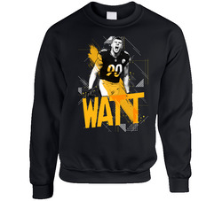 Tj Watt Pittsburgh Football Geometric sweater Crewneck Sweatshirt