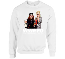 Edina Monsoon Patsy Stone Absolutely Fabulous sweater Crewneck Sweatshirt