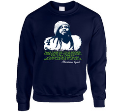 Marshawn Lynch Take Care Of Your Mentals Quote Seattle Football sweater Crewneck Sweatshirt