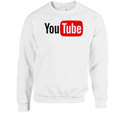 Youtube Online Learning Logo sweater Crewneck Sweatshirt